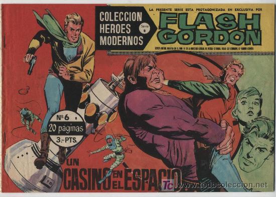Tebeos: Flash Gordon n&ordm; 6. Serie B. Dolar. - Foto 1