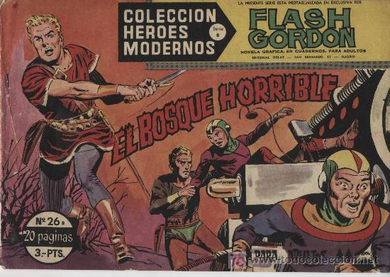 Tebeos: Flash Gordon n&ordm; 26. Serie B. Dolar. - Foto 1