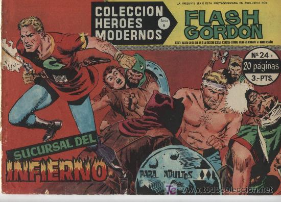 Tebeos: Flash Gordon n&ordm; 24. Serie B. Dolar. - Foto 1