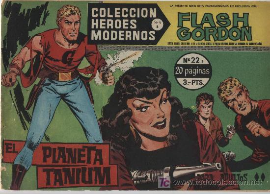 Tebeos: Flash Gordon n&ordm; 22. Serie B. Dolar. - Foto 1