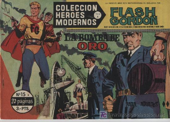 Tebeos: Flash Gordon n&ordm; 15. Serie B. Dolar. - Foto 1