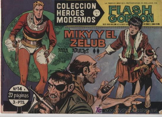 Tebeos: Flash Gordon n&ordm; 14. Serie B. Dolar. - Foto 1