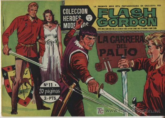 Tebeos: Flash Gordon n&ordm; 11. Serie B. Dolar. - Foto 1