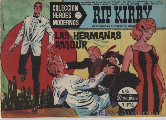 Tebeos: Heroes Modernos Serie C n&ordm; 5. Rip Kirby. Dolar. - Foto 1