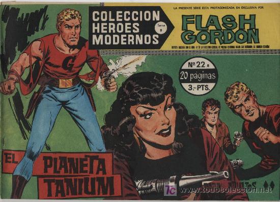 Tebeos: Flash Gordon Serie B n&ordm; 22. Dolar. - Foto 1