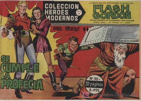 Tebeos: Flash Gordon Serie B n&ordm; 30. Dolar. - Foto 1