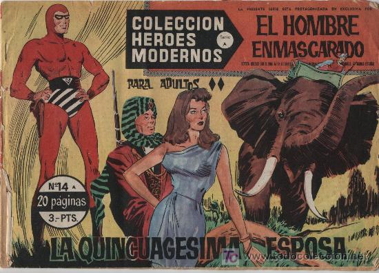 Tebeos: El Hombre Enmascarado Serie A n&ordm; 14. Dolar. - Foto 1