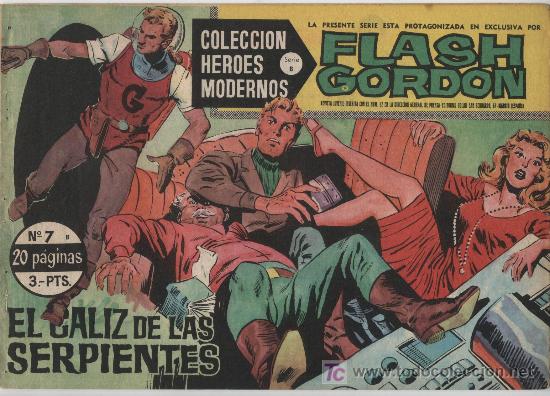 Tebeos: Flash Gordon Serie B n&ordm; 7. Dolar. - Foto 1