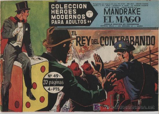 Tebeos: H&eacute;roes Modernos Serie C n&ordm; 49. Mandrake. - Foto 1