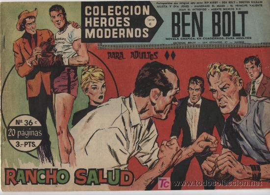 Tebeos: H&eacute;roes Modernos Serie C n&ordm; 36. Ben Bolt. - Foto 1