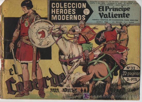 Tebeos: H&eacute;roes Modernos Serie C n&ordm; 32. El Pr&iacute;ncipe Valiente. - Foto 1