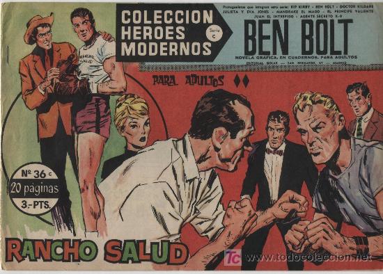 Tebeos: H&eacute;roes Modernos Serie C n&ordm; 36. Ben Bolt. - Foto 1