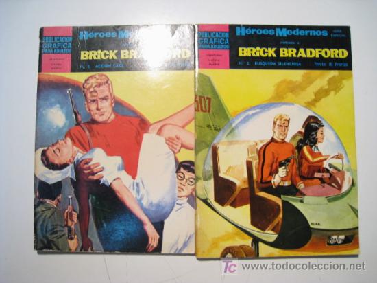 Tebeos: BRICK BRADFORD - DOLAR - NUMS. 2 Y 8 - Foto 1