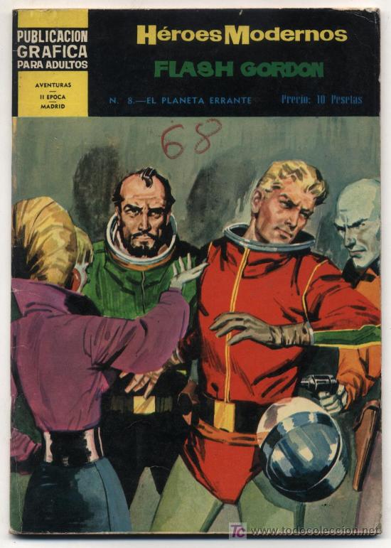 Tebeos: Heroes Modernos 2&ordf; Epoca n&ordm; 8. Flash Gordon. - Foto 1