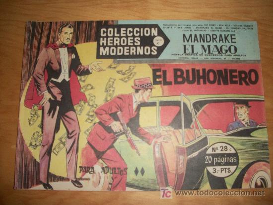 Tebeos: MANDRAKE EL MAGO HEROES MODERNOS DOLAR SERIE C  N&ordm; 28 - Foto 1