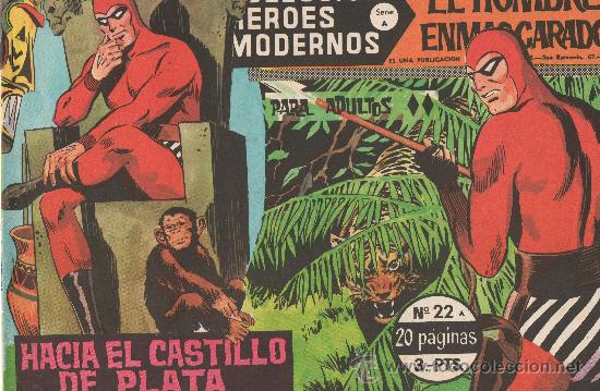 Tebeos: HOMBRE ENMASCARADO SERIE A  N&ordm; 22      DE DOLAR - Foto 1