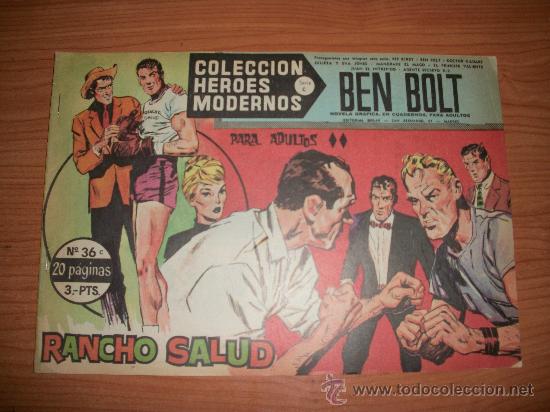 Tebeos: BEN BOLT  HEROES MODERNOS DOLAR SERIE C N&ordm; 36 - Foto 1