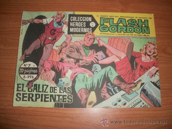 Tebeos: FLASH GORDON N&ordm; 7 COLECCION HEROES MODERNOS DOLAR SERIE B - Foto 1