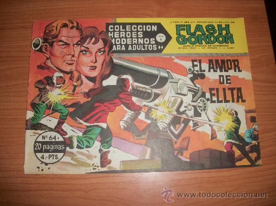 Tebeos: FLASH GORDON N&ordm; 64 COLECCION HEROES MODERNOS DOLAR SERIE B - Foto 1