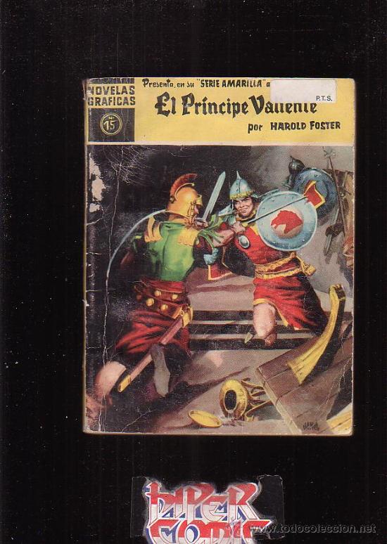 Tebeos: EL PRINCIPE VALIENTE N&ordm; 15 - edita : DOLAR 1959 - Foto 1