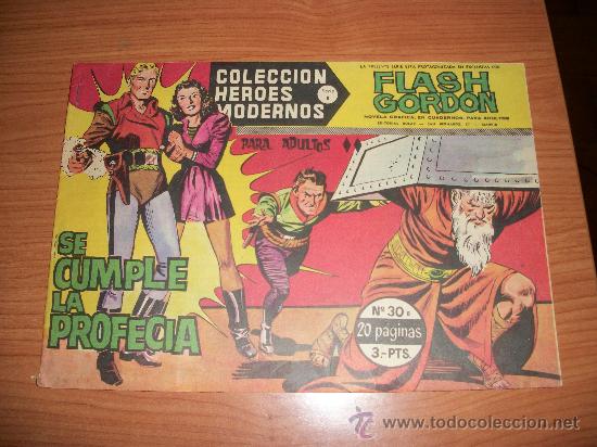 Tebeos: FLASH GORDON N&ordm; 30 COLECCION HEROES MODERNOS DOLAR SERIE B - Foto 1