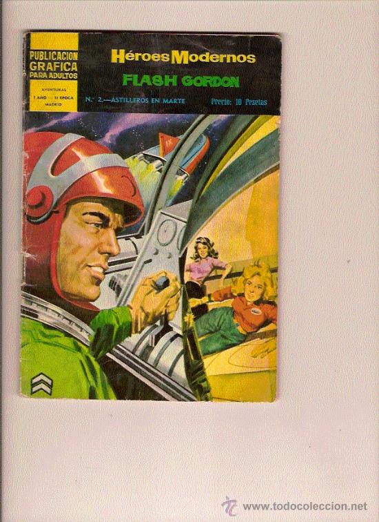 Tebeos: HEROES MODERNOS    FLASH GORDON         N&ordm; 2  DE DOLAR - Foto 1