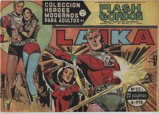 Tebeos: Flash Gordon. Serie B.  n&ordm;  55. Dolar. - Foto 1