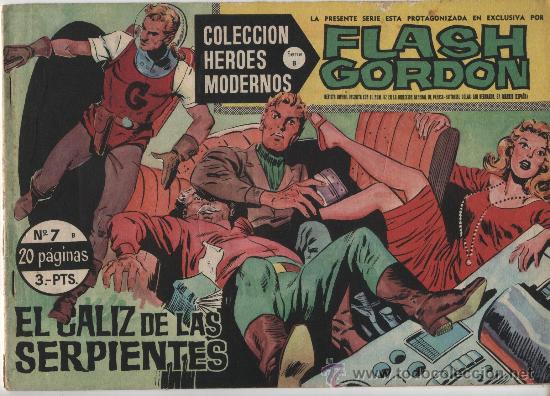 Tebeos: Flash Gordon Serie B. n&ordm;  7. Dolar. - Foto 1