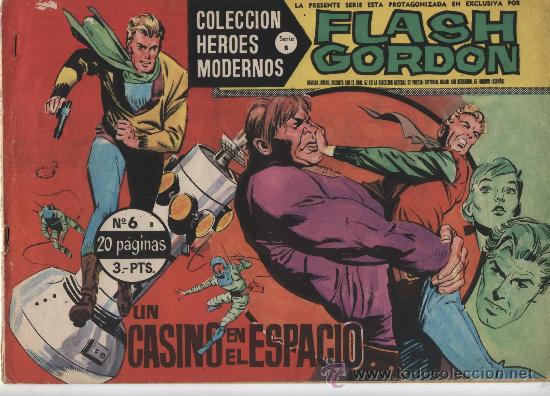 Tebeos: Flash Gordon Serie B. n&ordm;  6. Dolar. - Foto 1