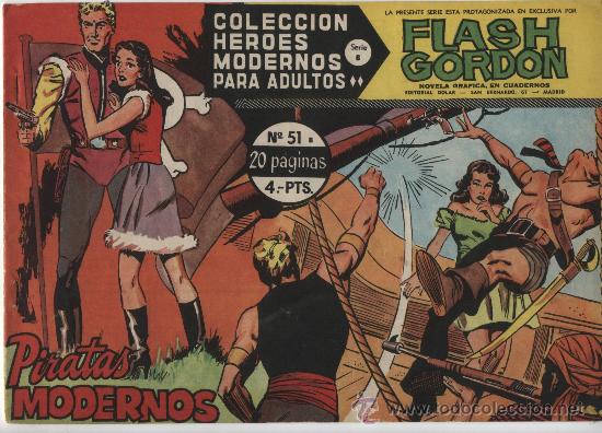 Tebeos: Flash Gordon. Serie B.  n&ordm;  51. Dolar. - Foto 1