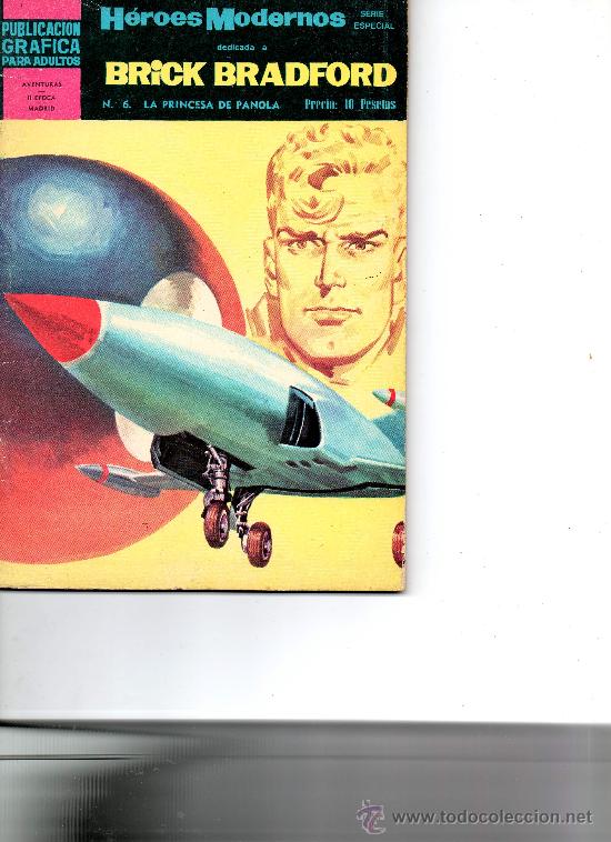 Tebeos: BRICK BRADFORD    N&ordm; 6  DE DOLAR - Foto 1