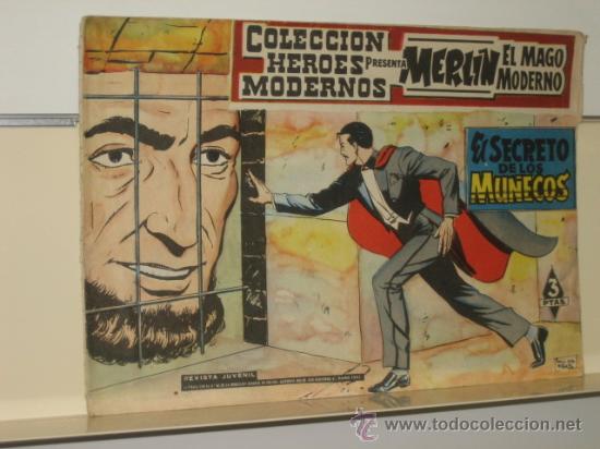 Tebeos: MERLIN EL MAGO MODERNO N&ordm; 15 EDITORIAL DOLAR - Foto 1