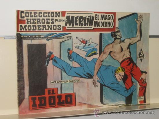 Tebeos: MERLIN EL MAGO MODERNO N&ordm; 10 EDITORIAL DOLAR - Foto 1