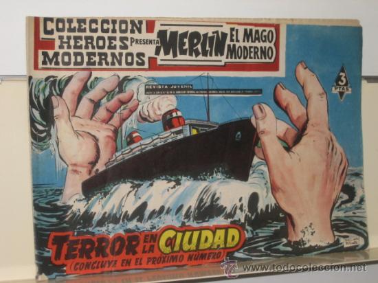 Tebeos: MERLIN EL MAGO MODERNO N&ordm; 5  EDITORIAL DOLAR - Foto 1