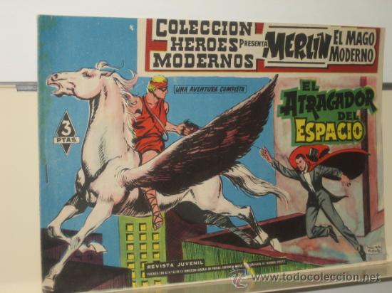 Tebeos: MERLIN EL MAGO MODERNO N&ordm; 3  EDITORIAL DOLAR - Foto 1