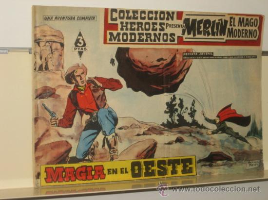 Tebeos: MERLIN EL MAGO MODERNO N&ordm; 2  EDITORIAL DOLAR - Foto 1