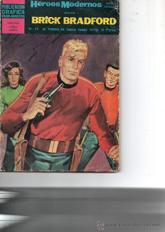 Tebeos: BRICK   BRADFORD      N&ordm; 14   DE DOLAR - Foto 1