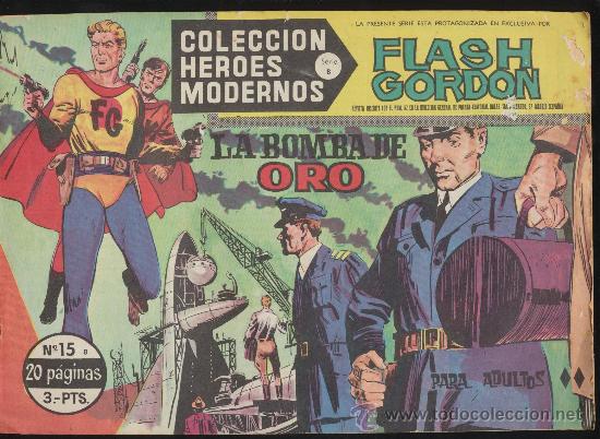 Tebeos: Flash Gordon Serie B  n&ordm;  15. Dolar. - Foto 1