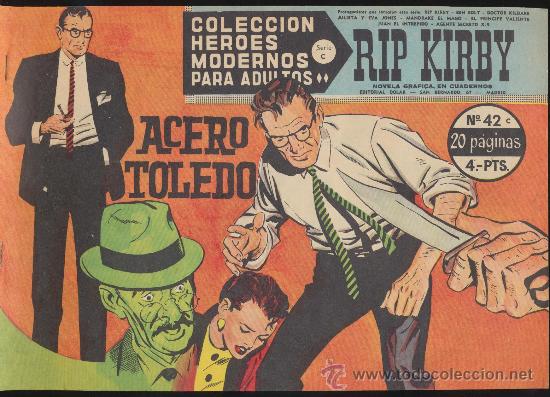 Tebeos: Heroes Modernos.Serie C n&ordm;  42. Rip Kirby. - Foto 1