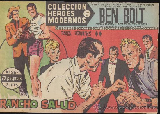 Tebeos: Heroes Modernos.Serie C n&ordm;  36. Ben Bolt. - Foto 1