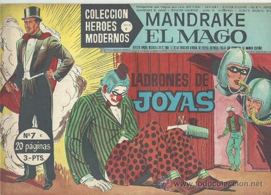 Tebeos: MANDRAKE EL MAGO  (LOTE DE 9 NUMEROS) - Foto 1