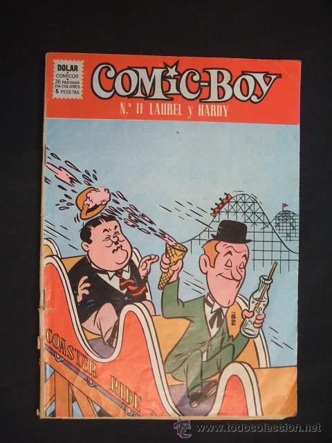 Tebeos: COMIC BOY - N&ordm; 11 - LAUREL Y HARDY - DOLAR - - Foto 1
