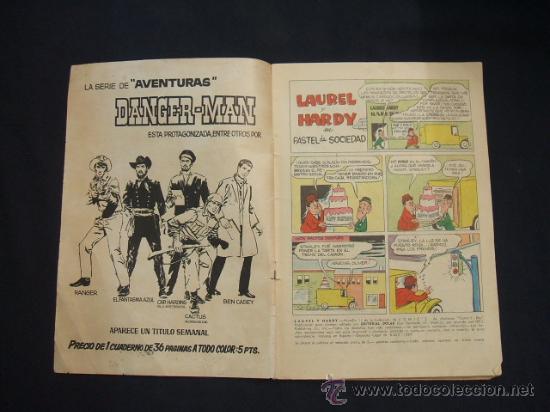 Tebeos: COMIC BOY - N&ordm; 11 - LAUREL Y HARDY - DOLAR - - Foto 2