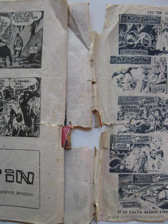 Tebeos: FLASH GORDON - N&ordm; 18 - &rdquo;LOS CHICOS DEL ESPACIO&rdquo; - ORIGINAL - ED. D&Oacute;LAR - A&Ntilde;OS 50. - Foto 3