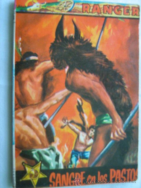 Tebeos: SANGRE EN LOS PASTOS. Ranger 104. D&oacute;lar - Foto 1