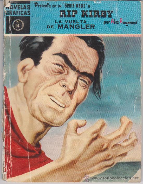 Tebeos: Rip Kirby. Serie Azul n&ordm;  14. Dolar 1959. - Foto 1