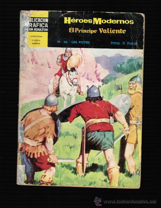 Tebeos: H&Eacute;ROES MODERNOS - EL PRINCIPE VALIENTE N&ordm; 46 - EDITORIAL DOLAR - Foto 1