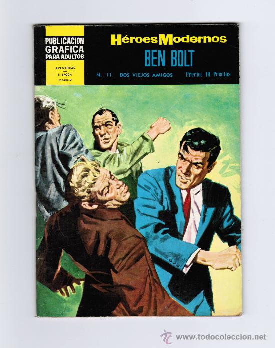 Tebeos: H&Eacute;ROES MODERNOS - BEN BOLT N&ordm; 11 - EDITORIAL DOLAR - Foto 1