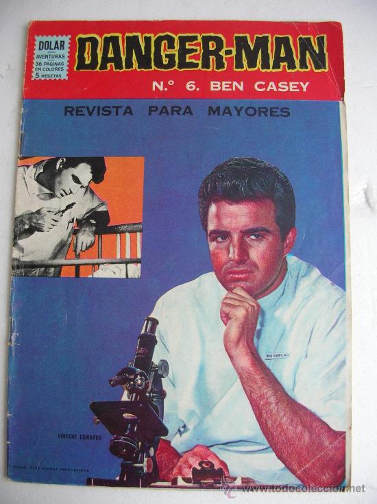 Tebeos: DANGER-MAN N&ordm; 6:  BEN CASEY - Foto 1
