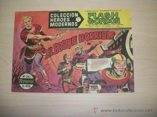 Tebeos: FLASH GORDON N&ordm; 26 COLECCION HEROES MODERNOS DOLAR SERIE B - Foto 1